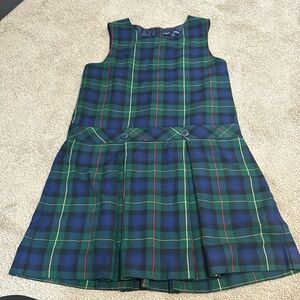 Lands’ End Plaid Uniform Jumper